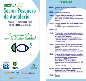 El sector pesquero andaluz celebra ma&ntilde;ana en Sevilla una cumbre sobre la seguridad mar&iacute;tima, el papel de la mujer, algas invasoras y gesti&oacute;n pesquera