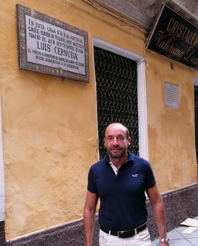 Poetas y arquitectos rendir&aacute;n el lunes homenaje a Luis Cernuda en su casa natal