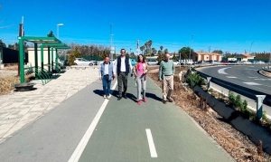 Fomento dotar&aacute; de iluminaci&oacute;n m&aacute;s de tres kil&oacute;metros de carriles bici del Aljarafe