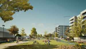 Grupo INSUR presenta la primera promoci&oacute;n del nuevo "Barrio Verde" de Tomares