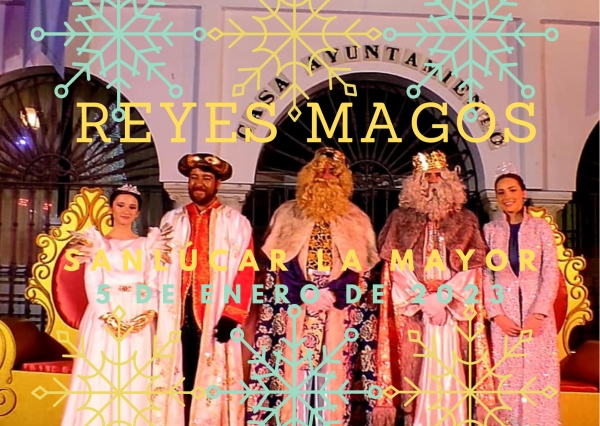 La Gran Cabalgata de Reyes Magos de Sanlúcar La Mayor amplía el número de carrozas con medio millar de personas participando en el desfile