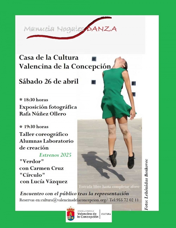 Valencina celebra el D&iacute;a Internacional de la Danza con una completa programaci&oacute;n