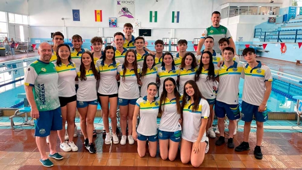 El Club de Nataci&oacute;n de Mairena del Aljarafe consigue la cuarta plaza en la Copa de Andaluc&iacute;a de Primera Divisi&oacute;n