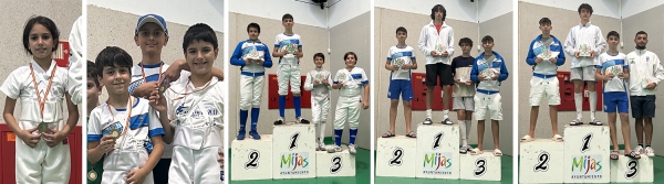 Los tiradores tomare&ntilde;os consiguen casi todos los podios de los Campeonatos de Andaluc&iacute;a y III Criterium Regional: 11 medallas (5 oros, 3 platas y 3 bronces)
