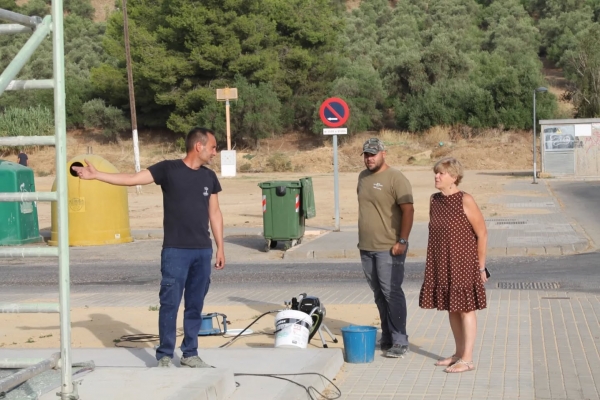 Las delegaciones de Obras y Servicios de Gelves contin&uacute;an con su hoja de ruta en verano