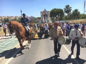 La Hermandad del Roc&iacute;o de Tomares saldr&aacute; ma&ntilde;ana, martes 23 de mayo, en peregrinaci&oacute;n hacia la Blanca Paloma