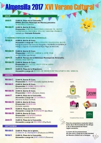 Las actividades culturales llenan de ocio las noches de verano de Almensilla