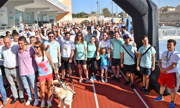 277 personas corren en Tomares por la inclusi&oacute;n de las personas con discapacidad