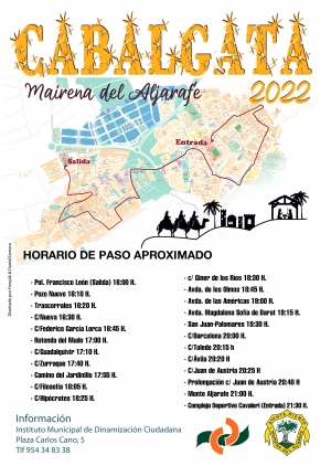 La Cabalgata de Mairena del Aljarafe adopta nuevas medidas de seguridad
