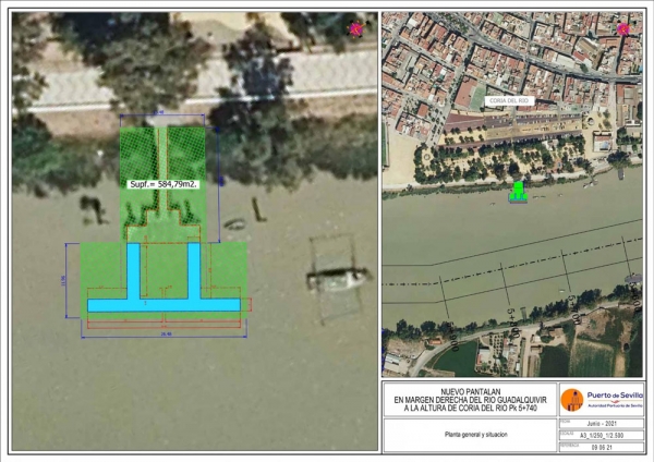 Coria del R&iacute;o presenta la ampliaci&oacute;n de su pantal&aacute;