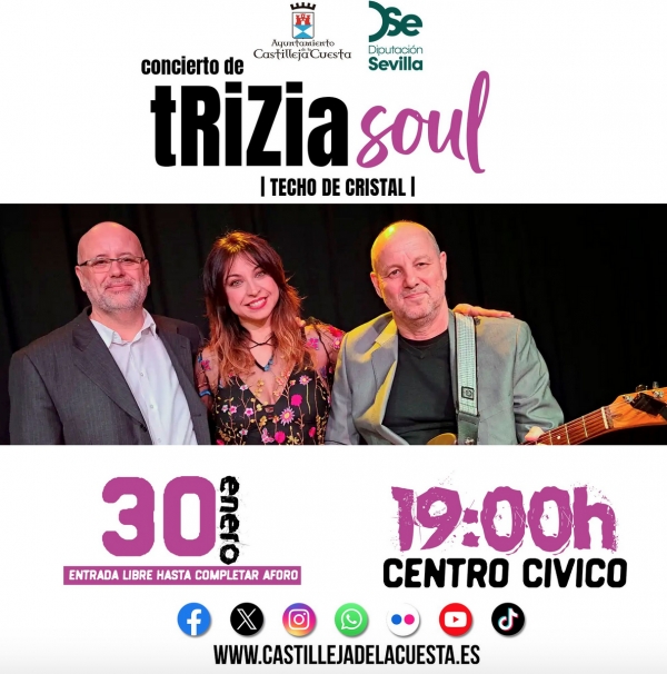 La banda Trizia Soul presenta &ldquo;Techo de Cristal&rdquo; en Castilleja de la Cuesta