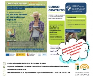 Santiponce inaugura el curso gratuito de &lsquo;Alfabetizaci&oacute;n digital&rsquo; para mujeres contratadas en el marco del PROFEA
