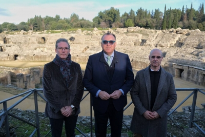El Conjunto Arqueol&oacute;gico de It&aacute;lica abre al p&uacute;blico la galer&iacute;a sur del anfiteatro romano