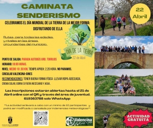 Valencina celebrar&aacute; el D&iacute;a Mundial de la Tierra con una ruta de senderismo