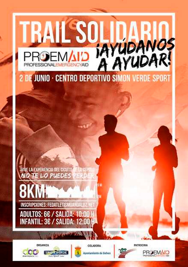 Gelves acoger&aacute; la II edici&oacute;n del Trail Solidario PROEM AID