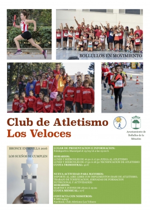 Se pone en marcha un a&ntilde;o m&aacute;s el Club Atletismo Los Veloces en Bollullos de la Mitaci&oacute;n