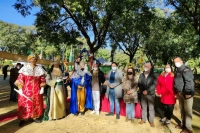 Los Reyes Magos se instalan en su campamento de Bormujos