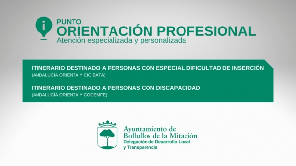 Nuevos itinerarios de empleo en Bollullos