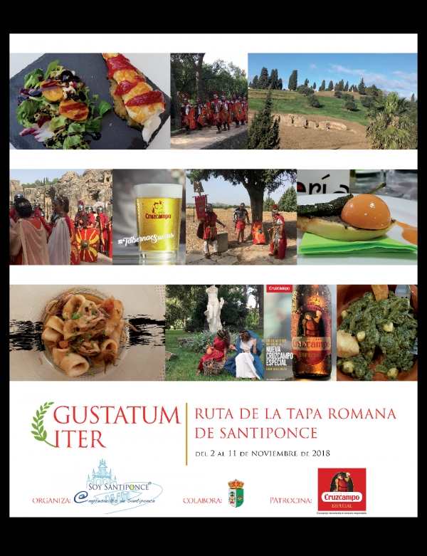 Ruta de la tapa romana en Santiponce &ldquo;Gustatum Iter&rdquo;
