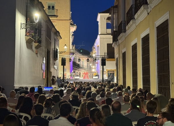 &Eacute;cija despide su XLV Noche Flamenca en un enclave &uacute;nico y con un cartel de primer nivel