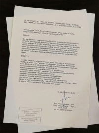 Honorio Aguilar pide al ayuntamiento que tramite la declaraci&oacute;n de patrimonio de la humanidad del mud&eacute;jar sevillano