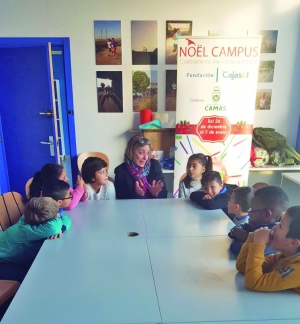 El proyecto Noël Campus de la Fundación Cajasol permite que 150 familias andaluzas concilien durante la Navidad