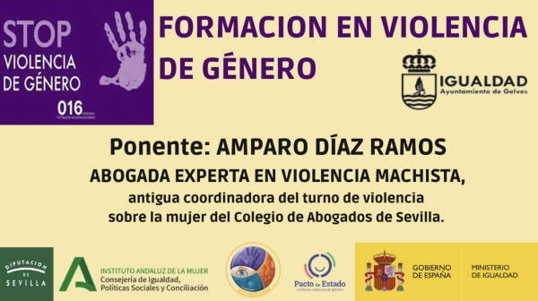 La Delegaci&oacute;n de Igualdad de Gelves ofrecer&aacute; a la ciudadan&iacute;a una formaci&oacute;n sobre violencia de g&eacute;nero