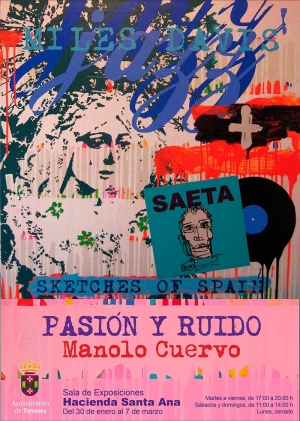 Tomares inaugurar&aacute; su nueva temporada de exposiciones con &ldquo;Pasi&oacute;n y Ruido&rdquo; de Manolo Cuervo, el pr&oacute;ximo jueves, 30 de enero