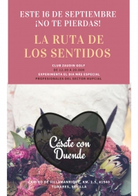 La Ruta de los Sentidos muestra este domingo en El Zaud&iacute;n c&oacute;mo organizar la boda perfecta