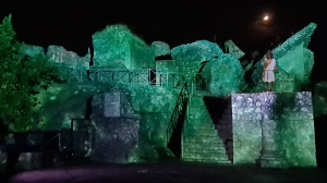El Conjunto Arqueol&oacute;gico de It&aacute;lica incorpora poes&iacute;a, hologramas y &lsquo;video-mapping&rsquo; a las visitas teatralizadas nocturnas