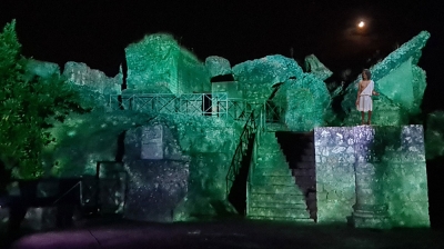 El Conjunto Arqueol&oacute;gico de It&aacute;lica incorpora poes&iacute;a, hologramas y &lsquo;video-mapping&rsquo; a las visitas teatralizadas nocturnas