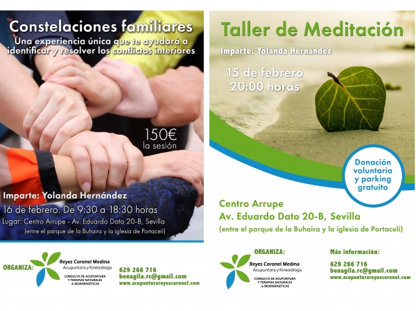 Vuelven las constelaciones familiares y  la meditaci&oacute;n de la mano de la terapeuta Yolanda Hern&aacute;ndez