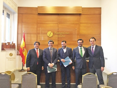 John Rodr&iacute;guez (Ebora), Jose Mar&iacute;a Rodr&iacute;guez (Sanguino Abogados), Angel George Benito (Ebora), Jose Carlos Romero (Sanguino Abogados), Marck Wiki (Ebora)