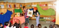 Los cuentacuentos y el teatro infantil regresan a la Biblioteca Municipal de Tomares