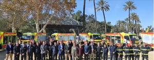 Surtruck entrega nueve Furgones de salvamento ligeros al Consorcio de Bomberos de C&aacute;diz