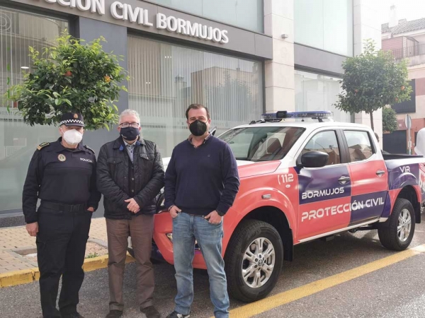 Protecci&oacute;n civil de Bormujos ampl&iacute;a su parque m&oacute;vil con un veh&iacute;culo de intervenci&oacute;n r&aacute;pida